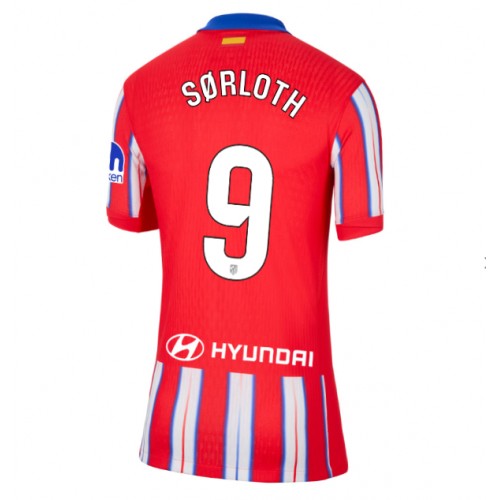 Dámy Fotbalový dres Atletico Madrid Alexander Sorloth #9 2024-25 Domácí Krátký Rukáv